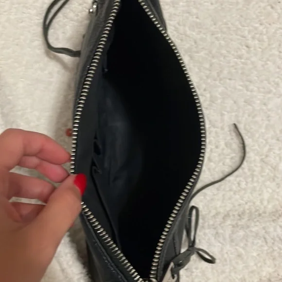 Rebecca Minkoff Mac Crossbody Black Leather Bag - Picture 6 of 6